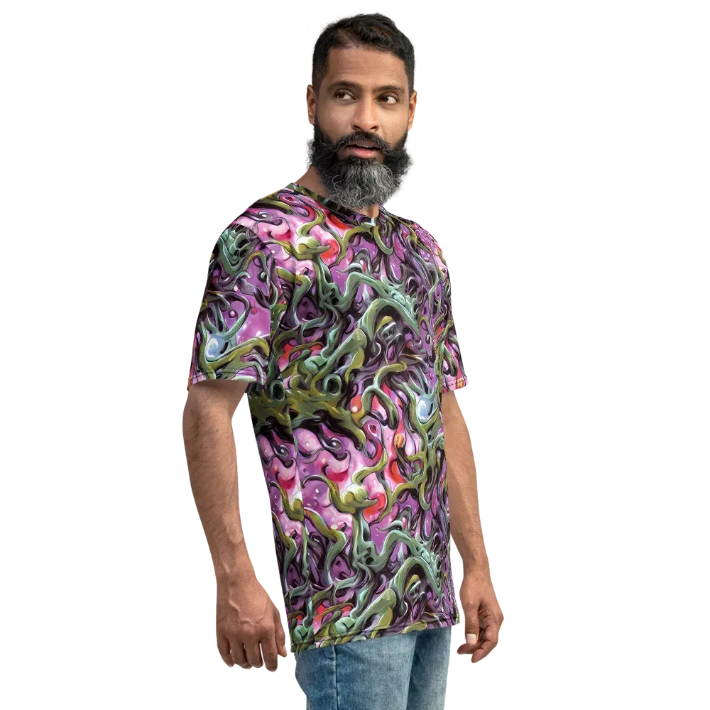 Venom Velvet on Men's Crew Neck T-Shirt — Right