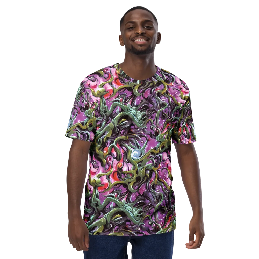 Venom Velvet on Men's Crew Neck T-Shirt — Front