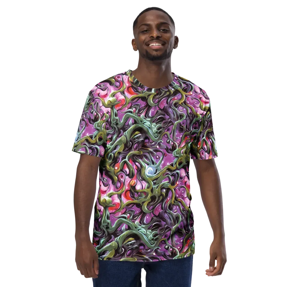 Venom Velvet on Men's Crew Neck T-Shirt — Front