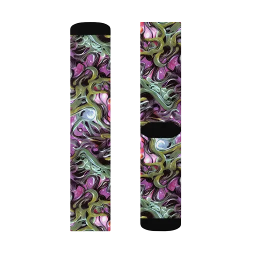 Venom Velvet on a Socks