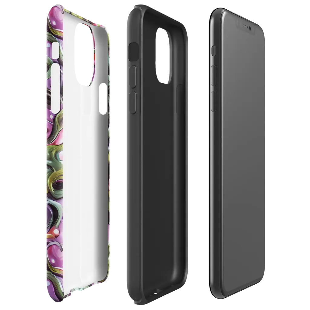 Venom Velvet on Tough Case for iPhone® — Right