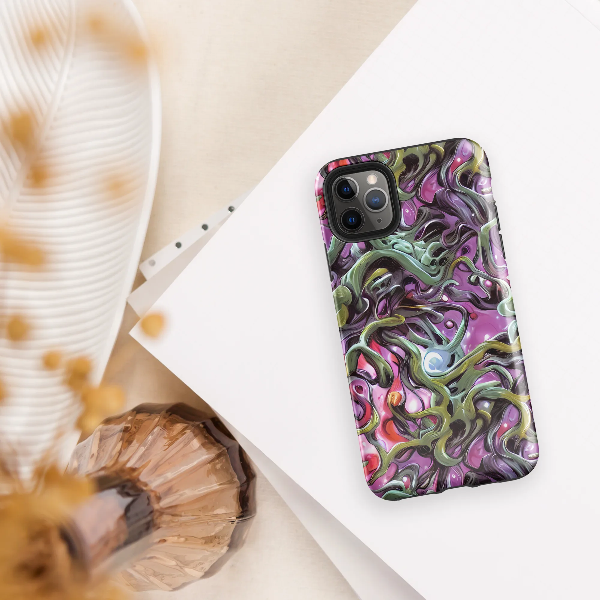 Venom Velvet on Tough Case for iPhone® — Front