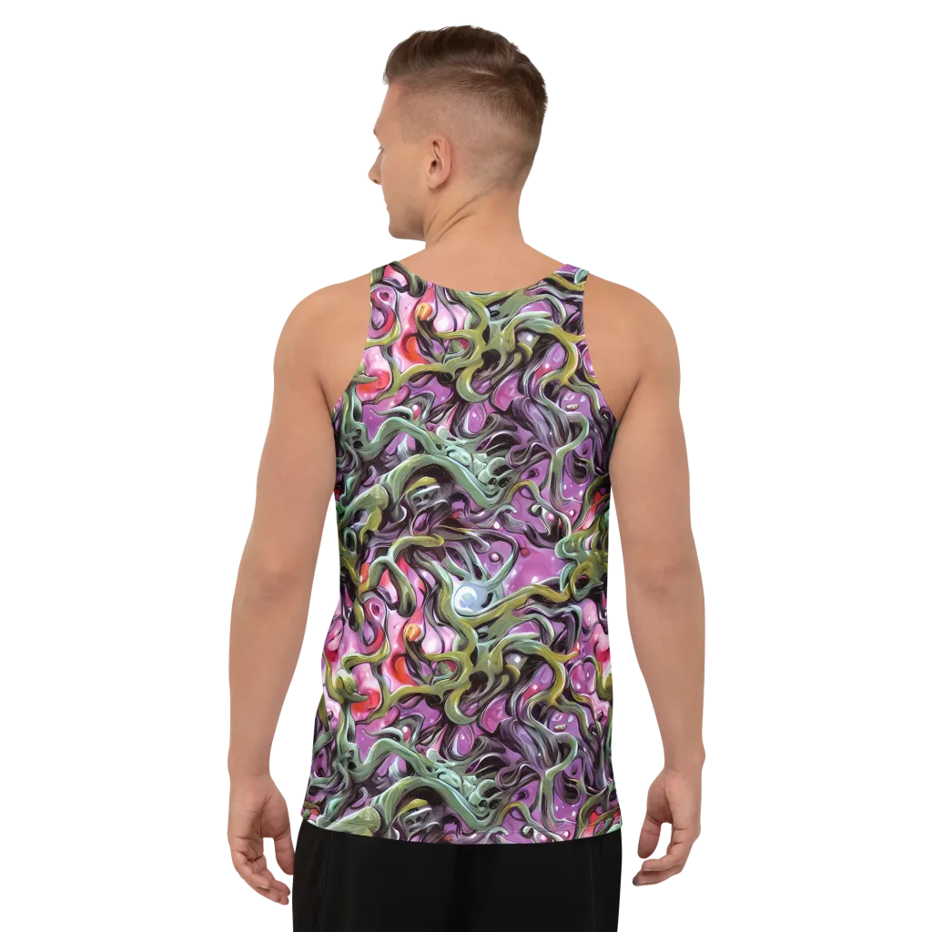 Venom Velvet on Men's Tank Top — Back