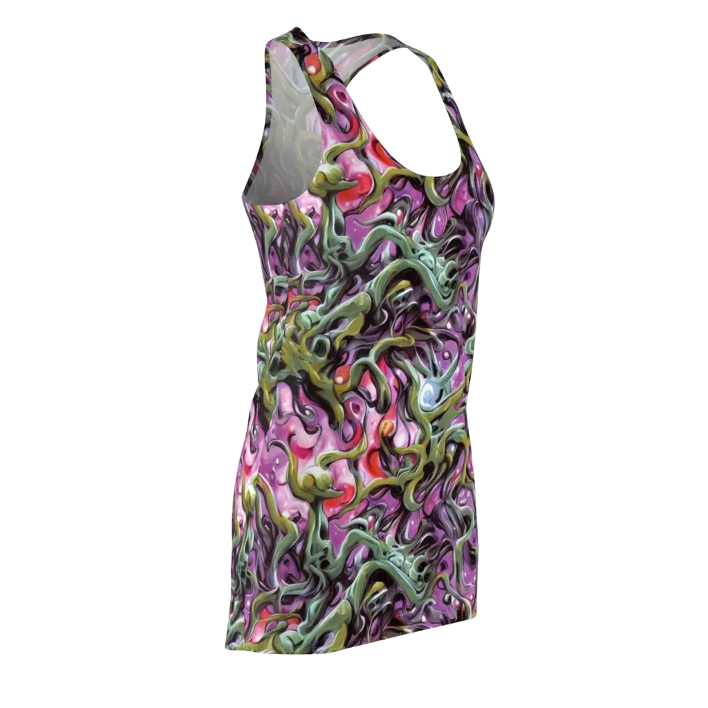 Venom Velvet on Racerback Dress — Front Side