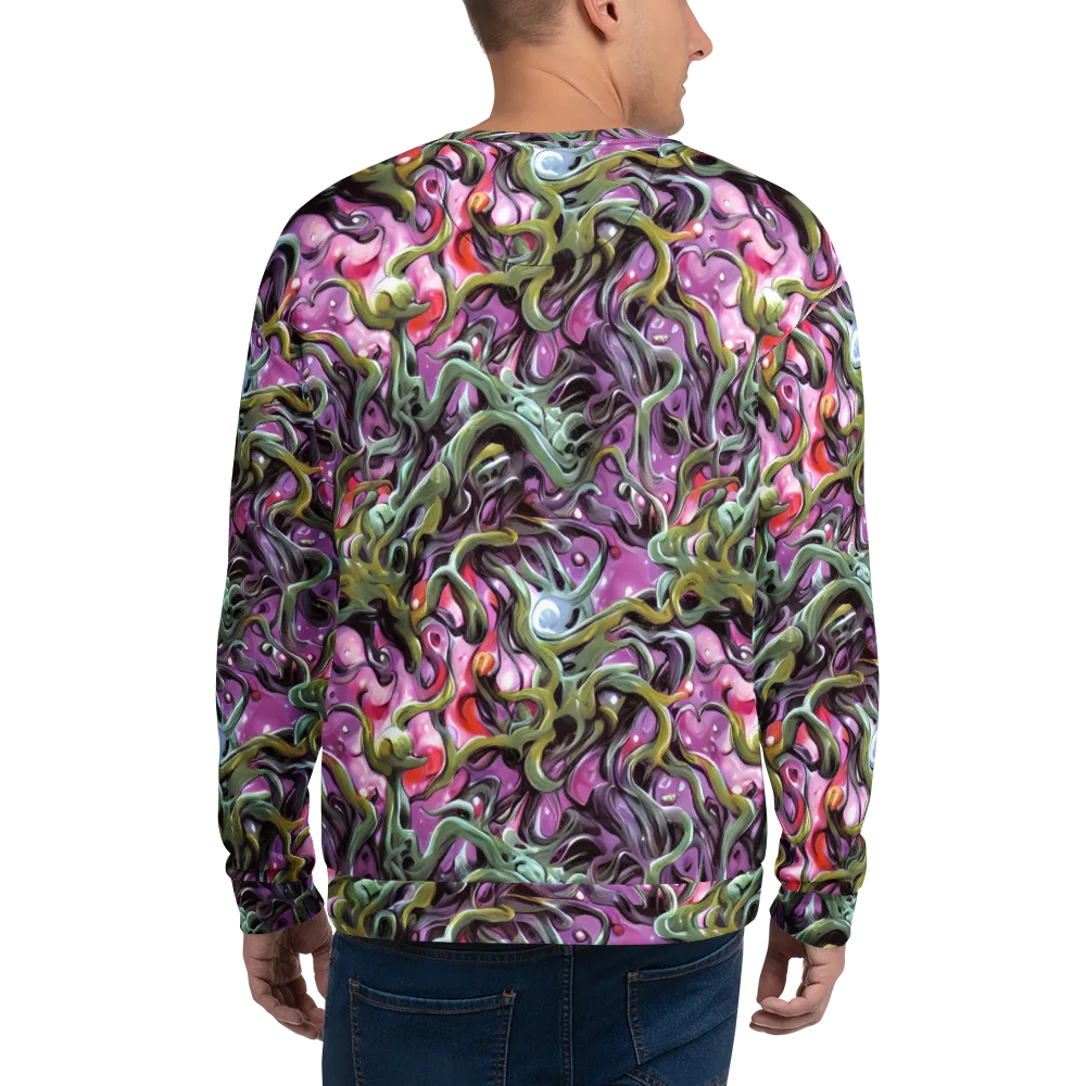 Venom Velvet on Sweatshirt — Back