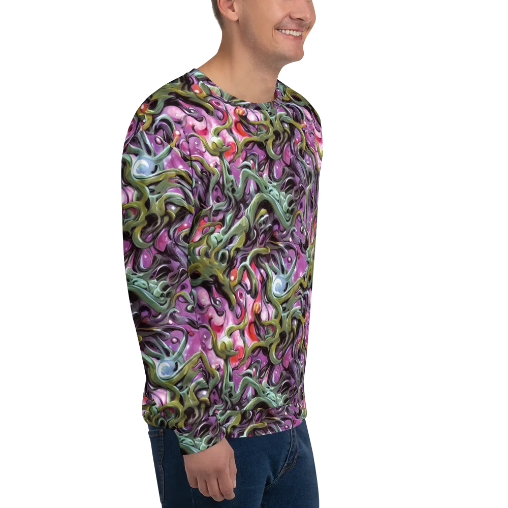 Venom Velvet on Sweatshirt — Right Front