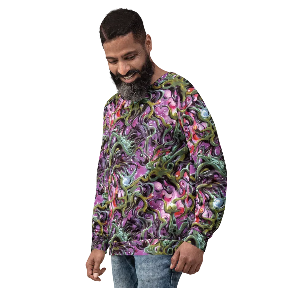 Venom Velvet on Sweatshirt — Left Front