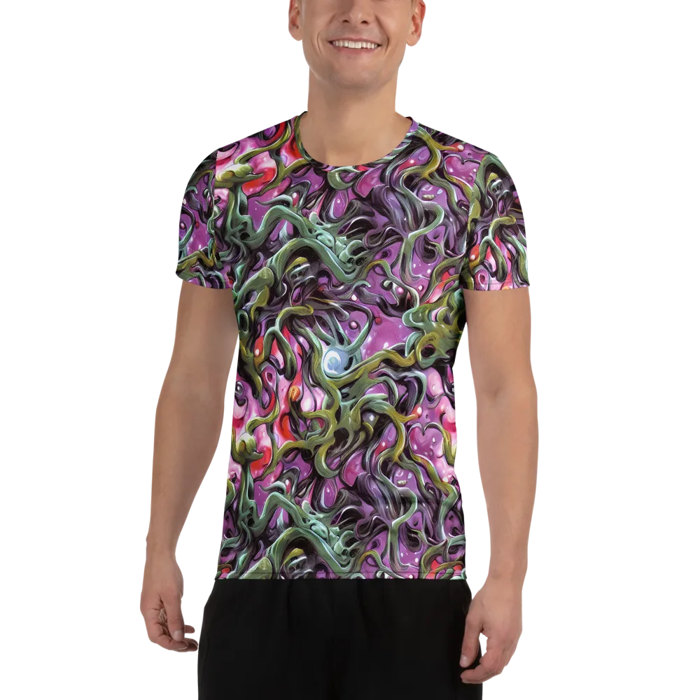 Venom Velvet on Men's Athletic T-Shirt — Front