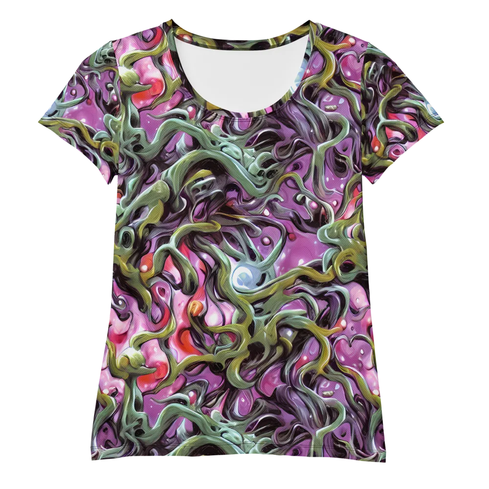 Venom Velvet on Women's Athletic T-Shirt — Front