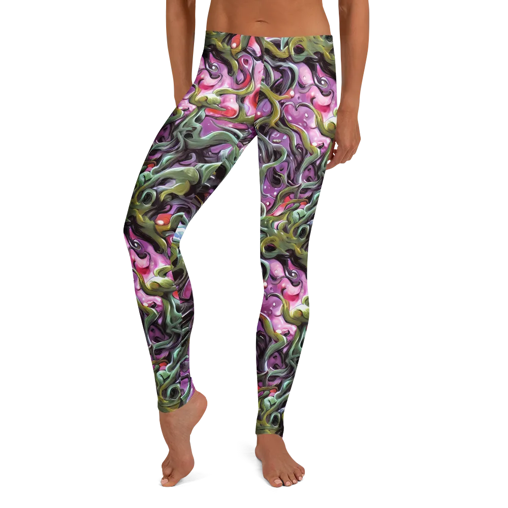 Venom Velvet on Leggings — Front