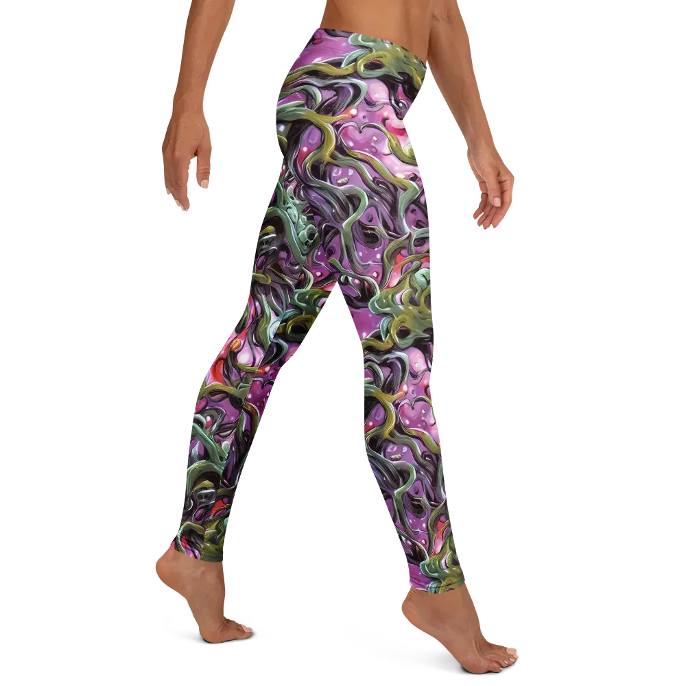 Venom Velvet on Leggings — Right