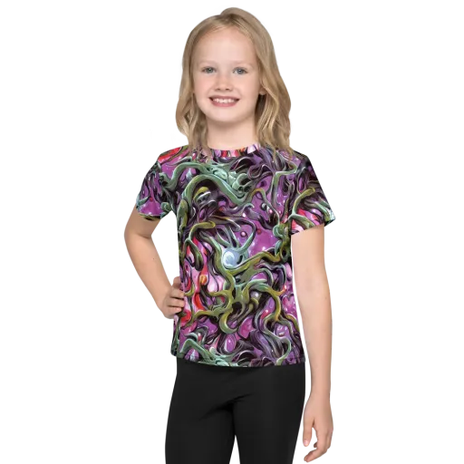 Venom Velvet on a Kids Crew Neck T-Shirt