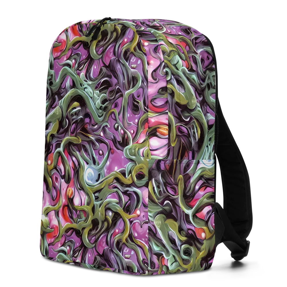 Venom Velvet on Minimalist Backpack — Left