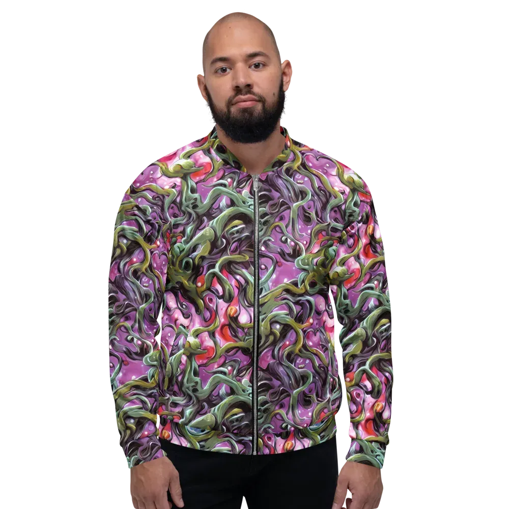 Venom Velvet on Bomber Jacket — Front