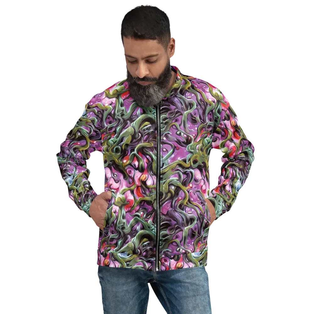 Venom Velvet on Bomber Jacket — Front