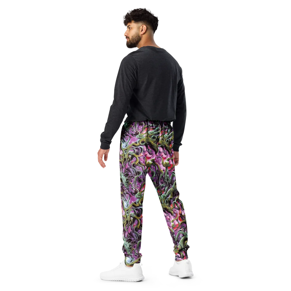 Venom Velvet on Men's Joggers — Back