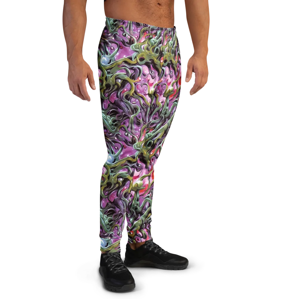 Venom Velvet on Men's Joggers — Right
