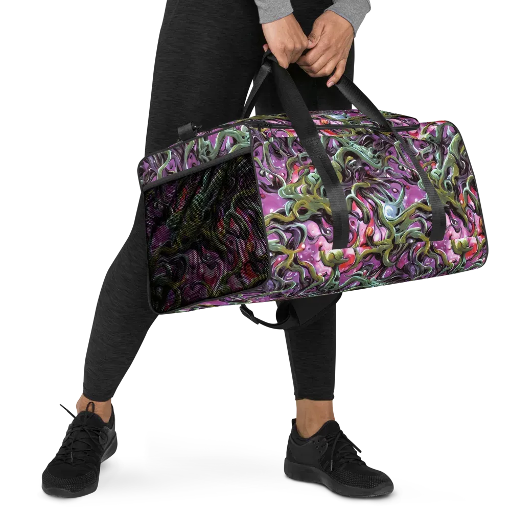 Venom Velvet on Duffle Bag — Right Front