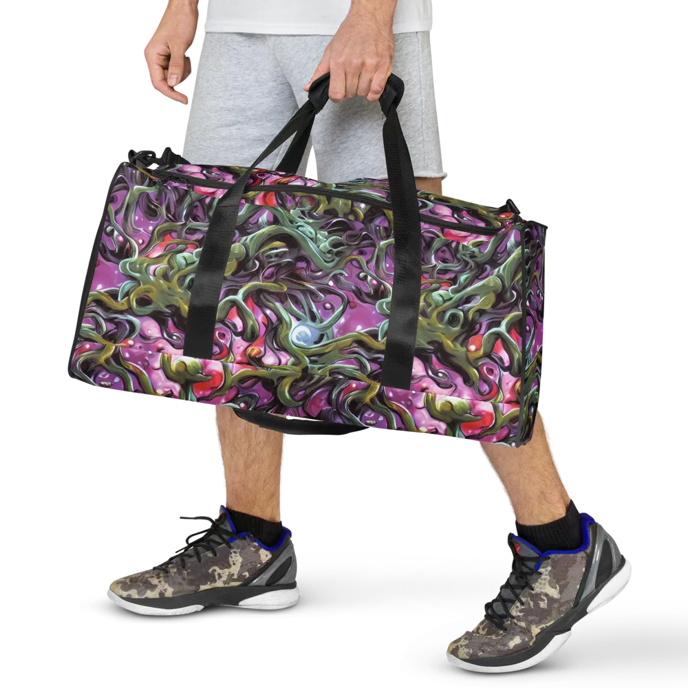Venom Velvet on Duffle Bag — Front