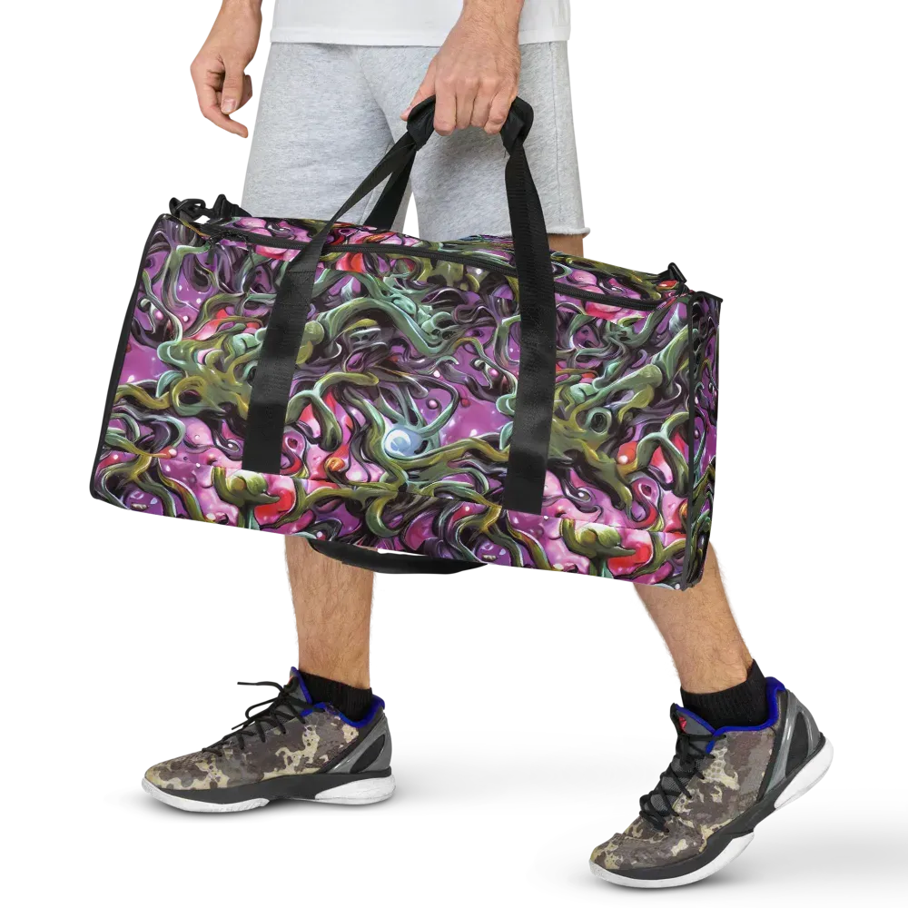 Venom Velvet on Duffle Bag — Front