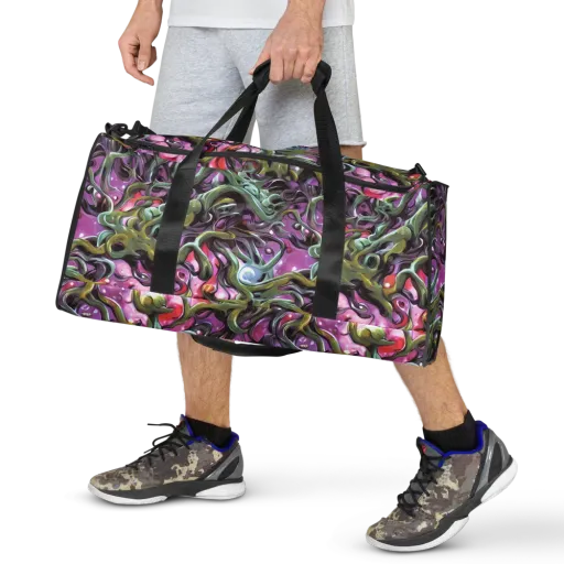 Venom Velvet on a Duffle Bag