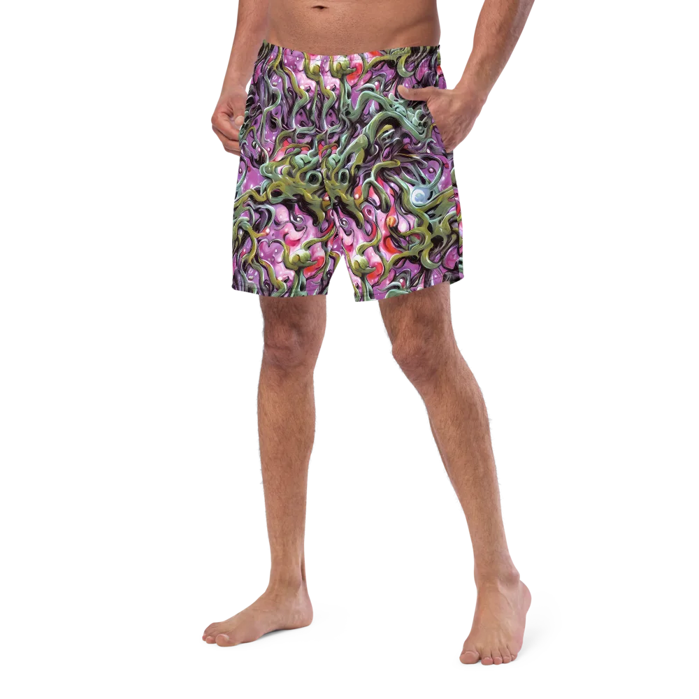 Venom Velvet on Swim Trunks — Left Front