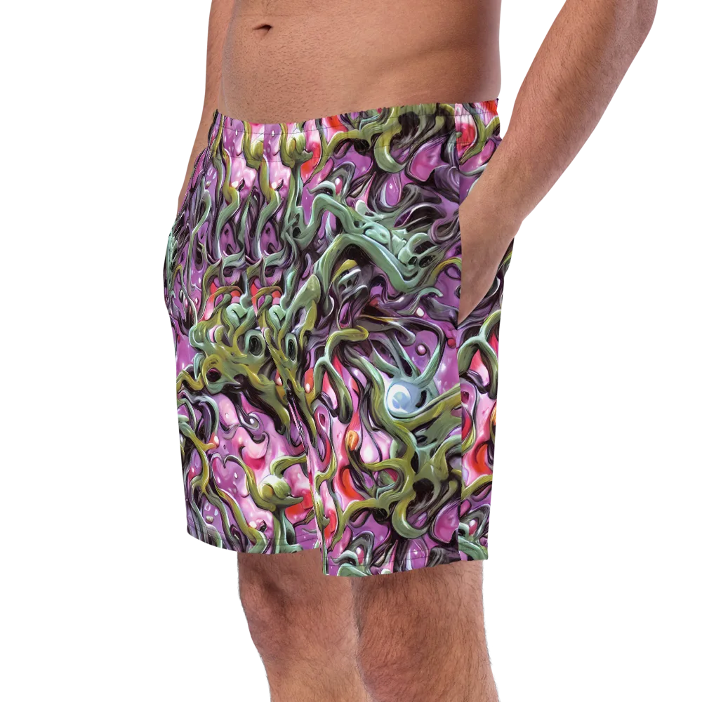 Venom Velvet on Swim Trunks — Left Front
