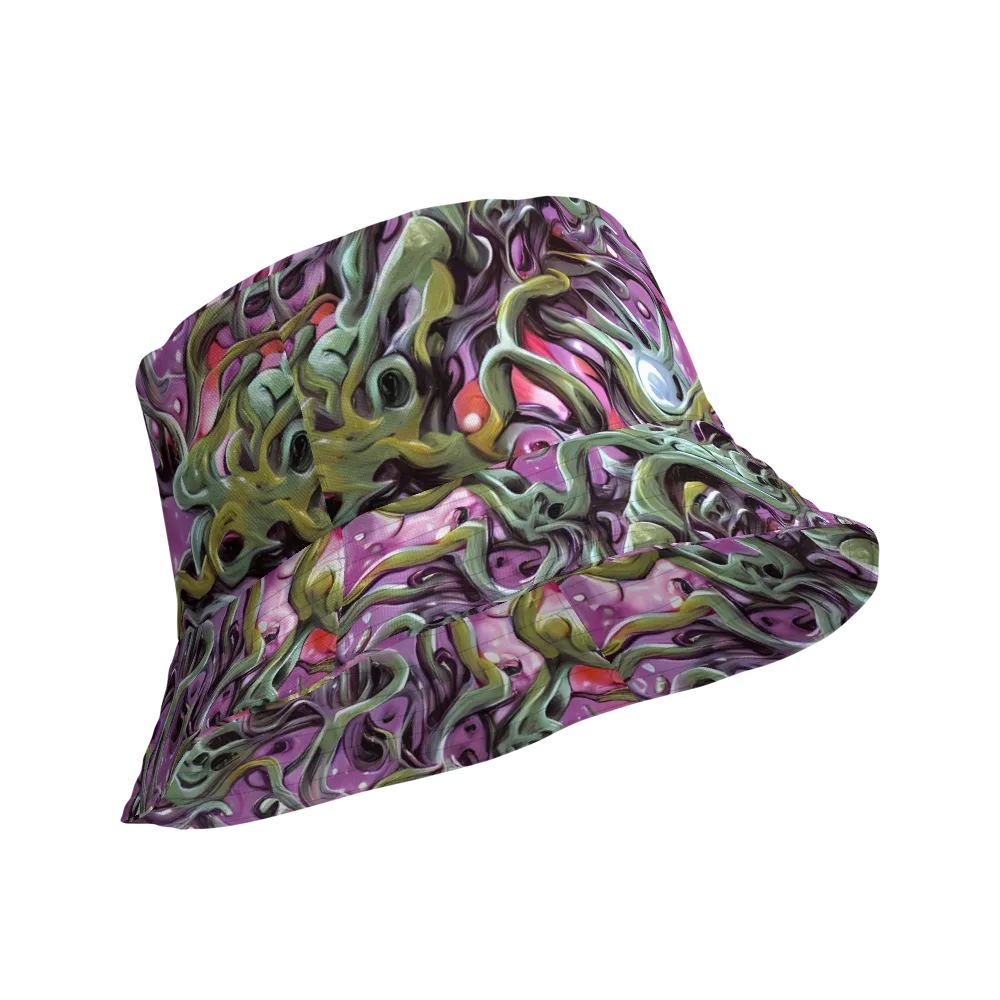 Venom Velvet on Reversible Bucket Hat — Product details Outside