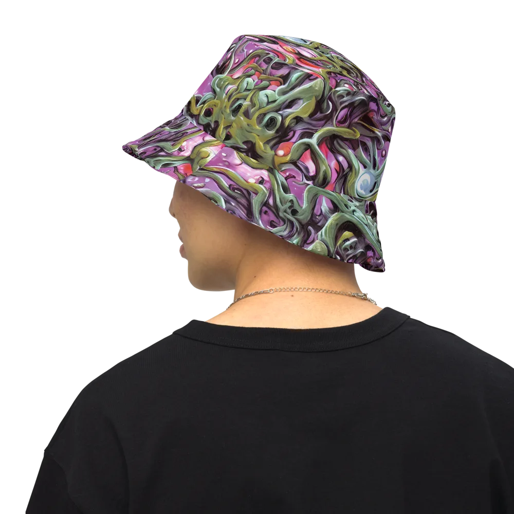 Venom Velvet on Reversible Bucket Hat — Back Inside