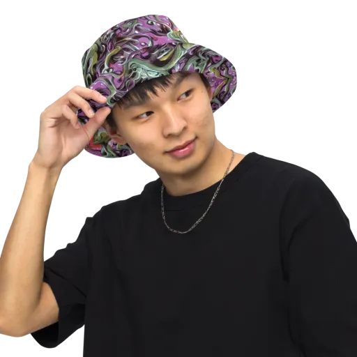 Venom Velvet on a Reversible Bucket Hat