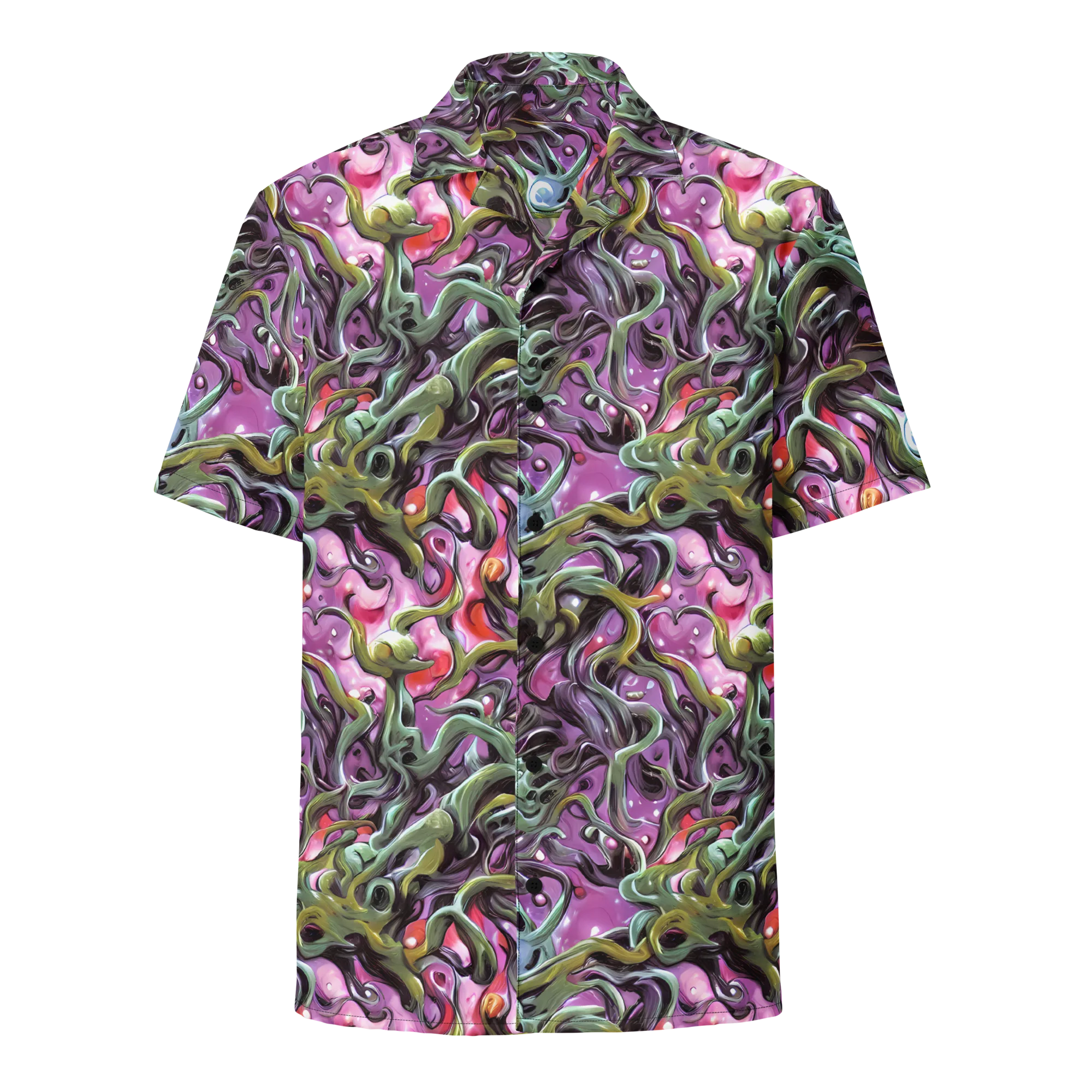 Venom Velvet on Button Shirt — Front