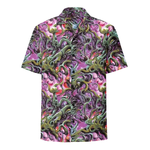 Venom Velvet on a Button Shirt