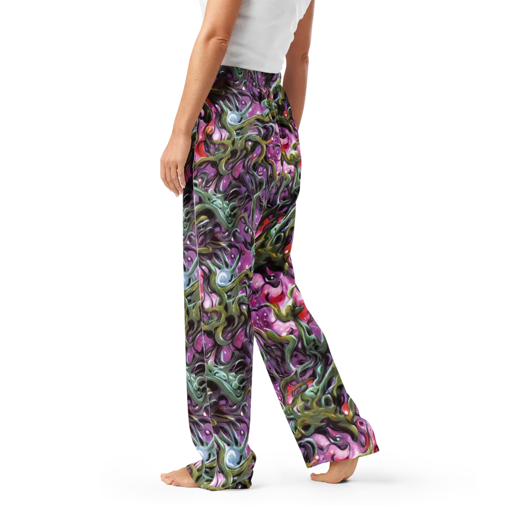 Venom Velvet on Women's Pajama Pants — Left