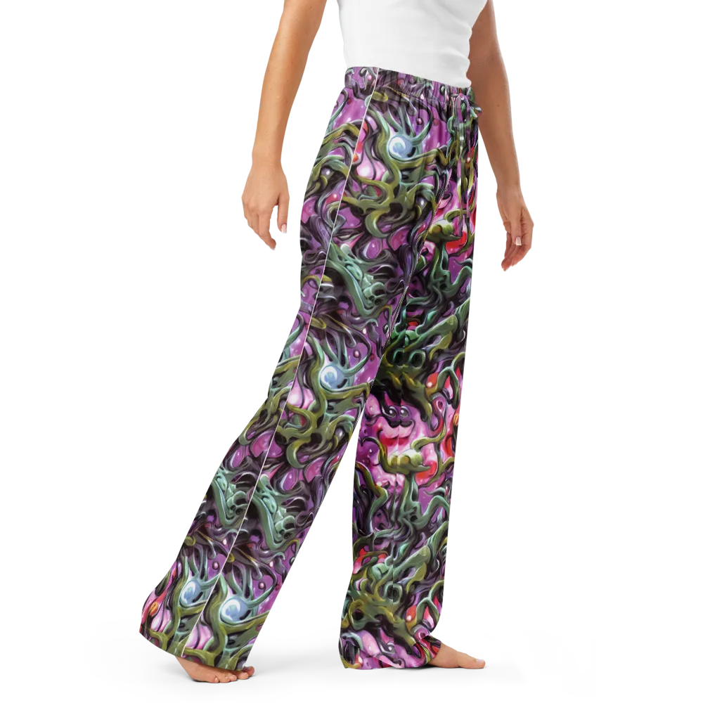 Venom Velvet on Women's Pajama Pants — Right Front
