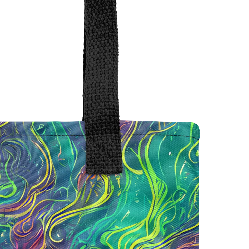 Neon Eddies on Tote Bag — Product details