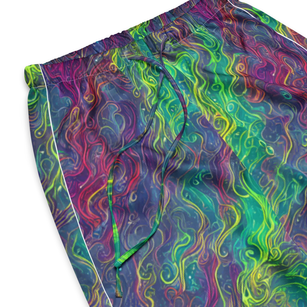 Neon Eddies on Women's Pajama Pants — Product details