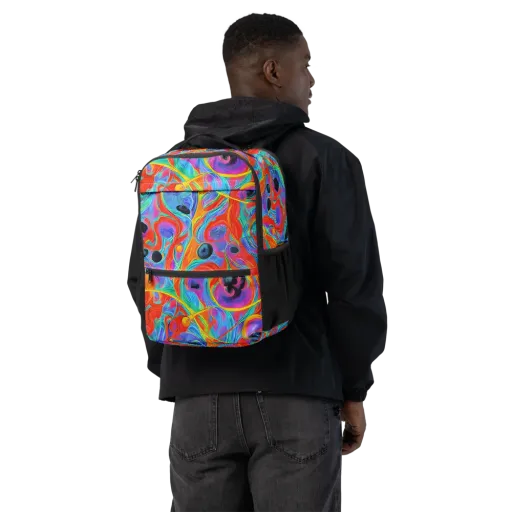 Electric Marbledream on a Utility Backpack