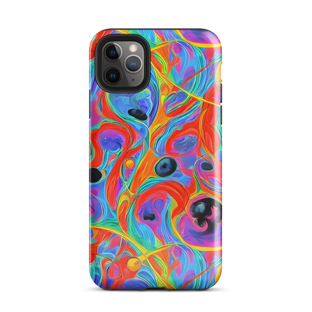 Electric Marbledream on Tough Case for iPhone® — Front