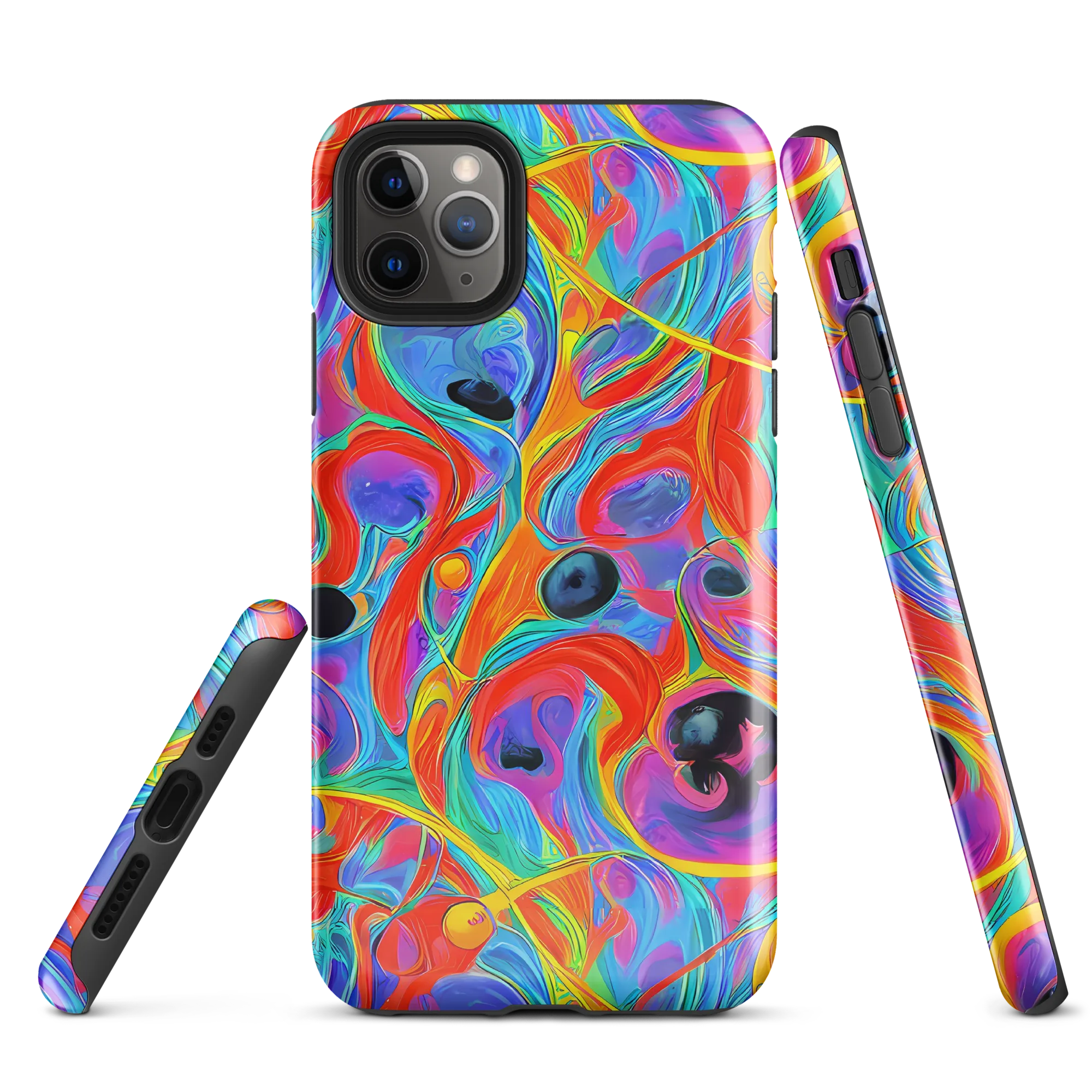 Electric Marbledream on Tough Case for iPhone® — Front