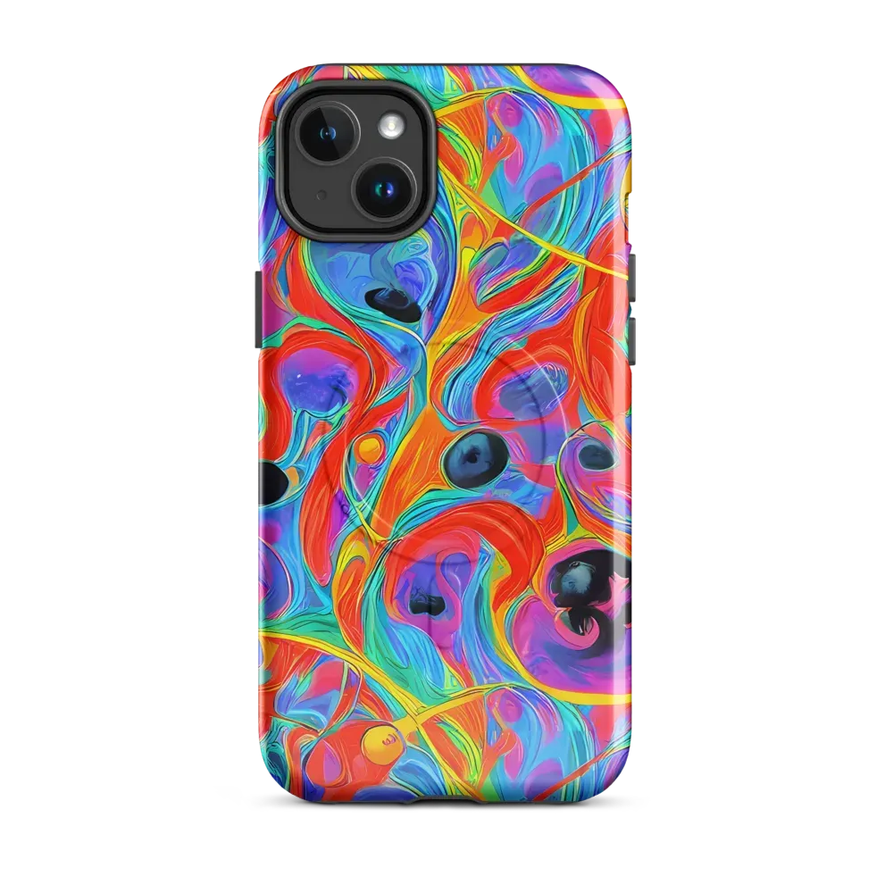 Electric Marbledream on MagSafe Tough Case for iPhone® — Front