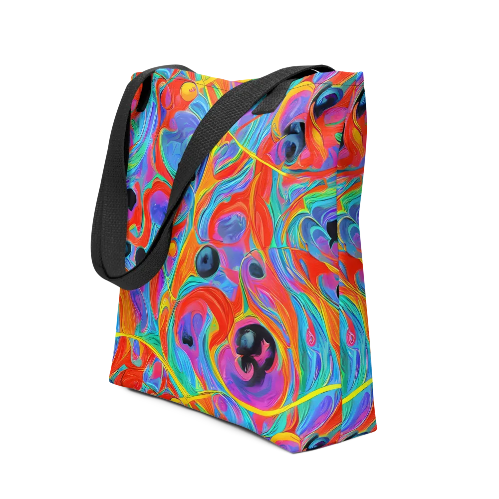 Electric Marbledream on Tote Bag — Front