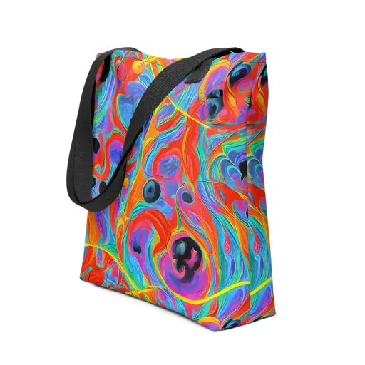 Electric Marbledream on a Tote Bag