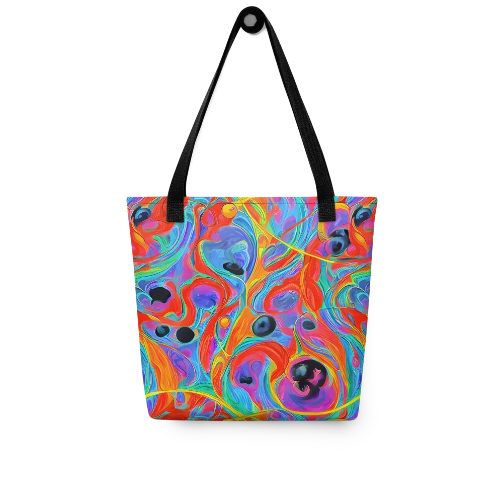 Electric Marbledream on Tote Bag — Front