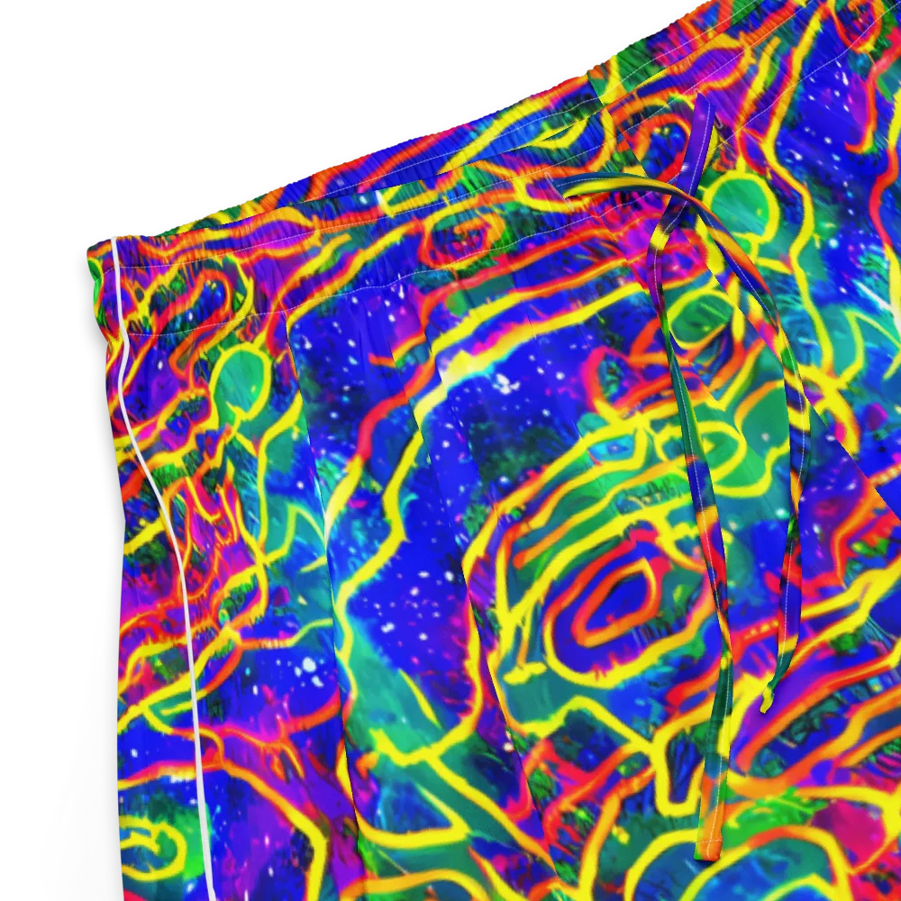 Neon Bioluminescence on Women's Pajama Shorts — Product details