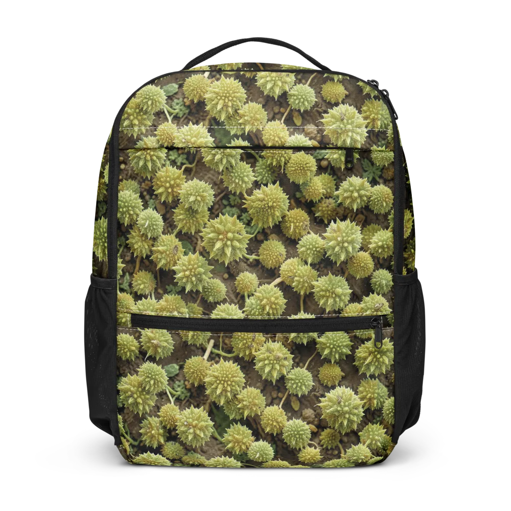 Verdant Starburst on Utility Backpack — Front