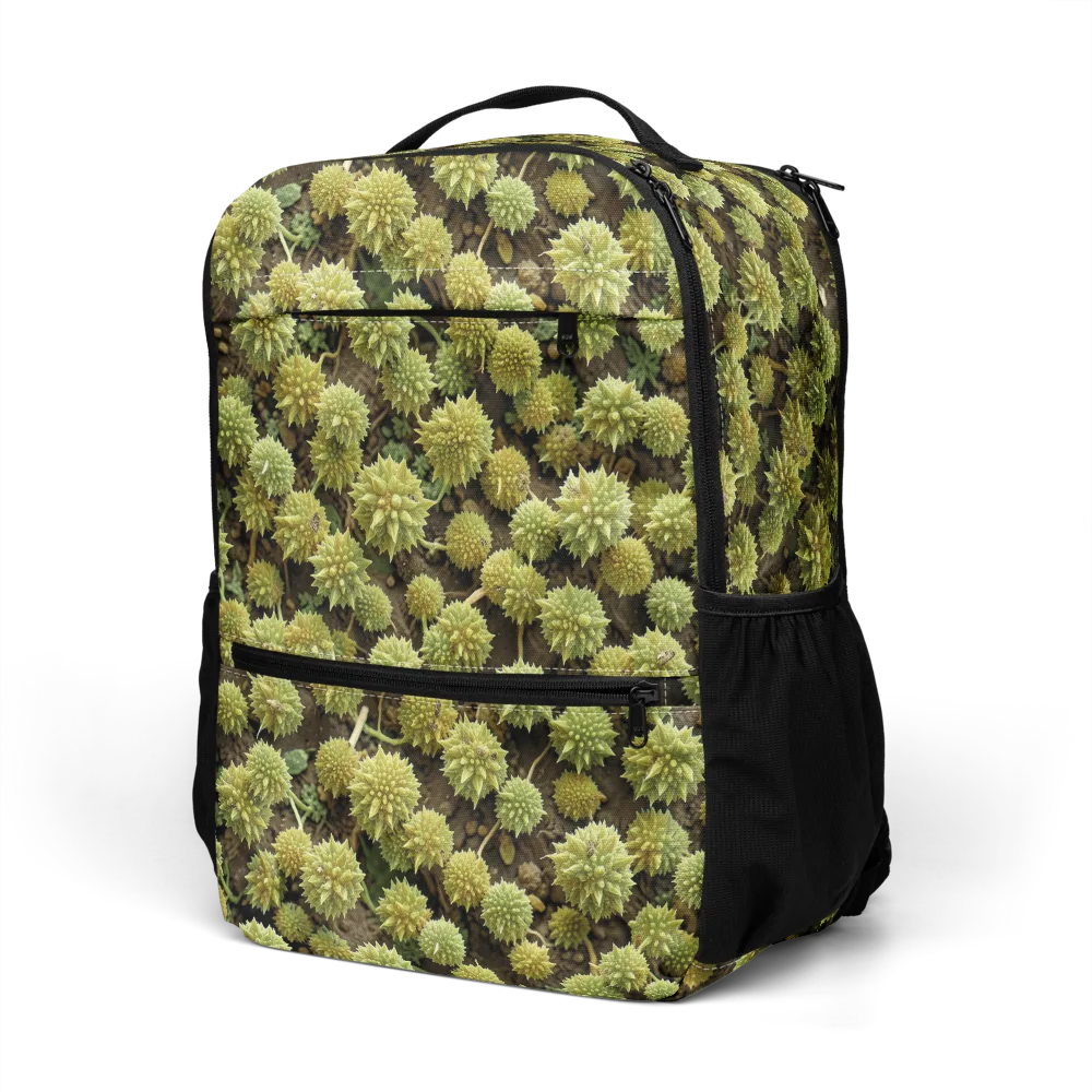 Verdant Starburst on Utility Backpack — Left Front