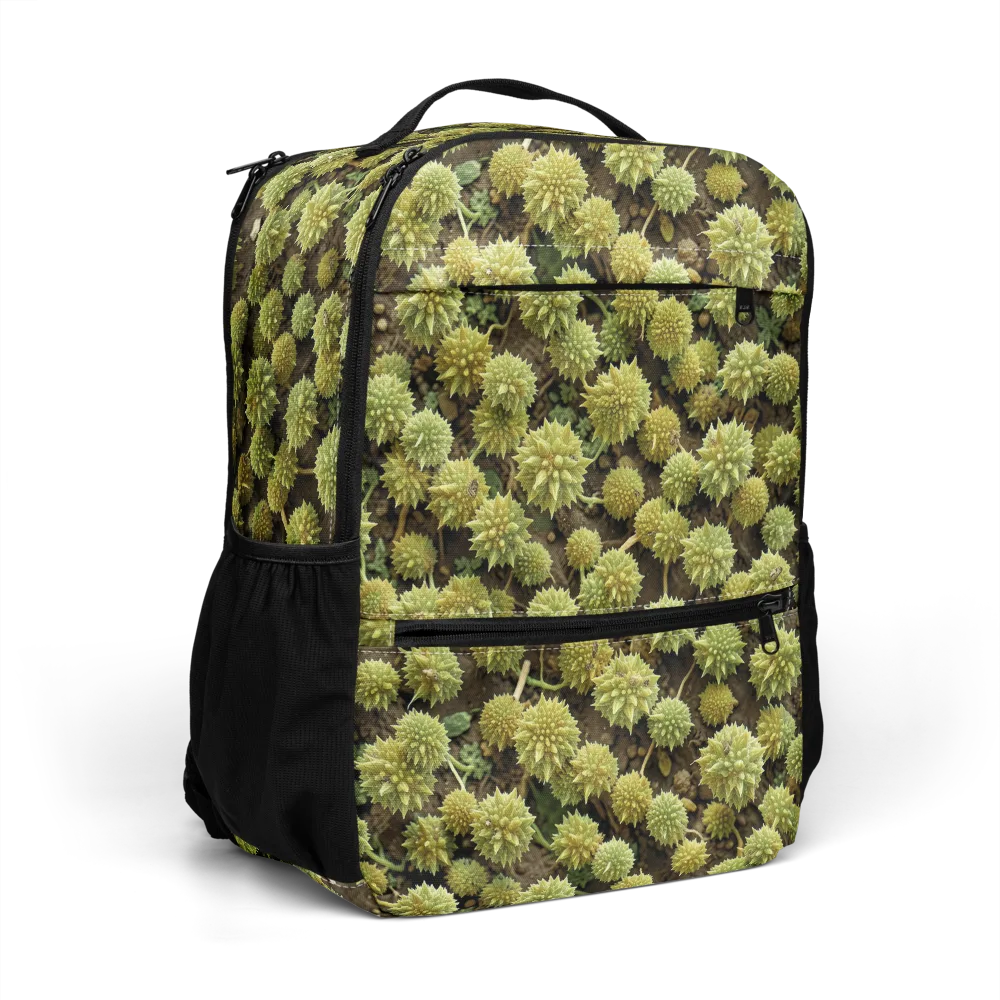 Verdant Starburst on Utility Backpack — Right Front
