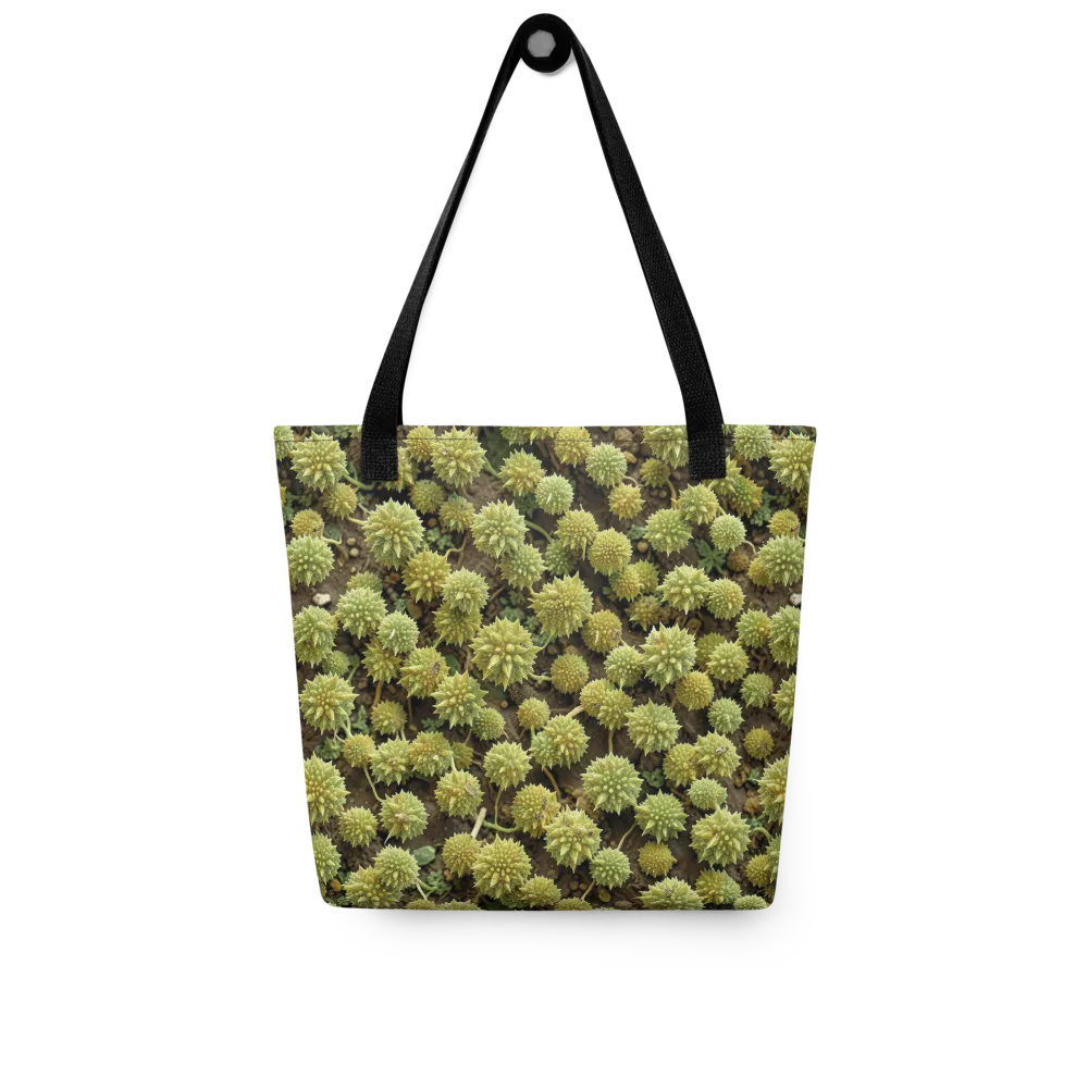 Verdant Starburst on Tote Bag — Front