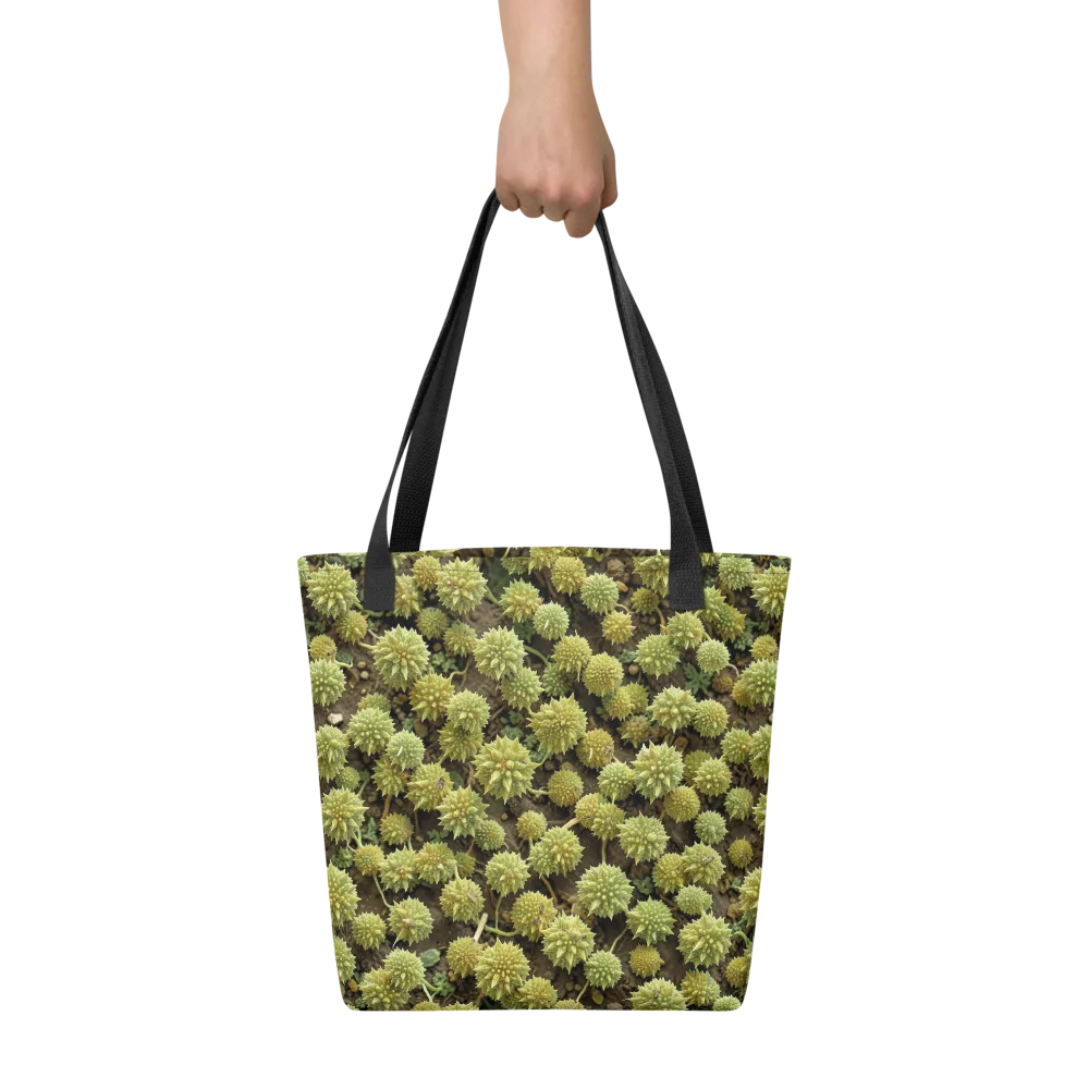 Verdant Starburst on Tote Bag — Front