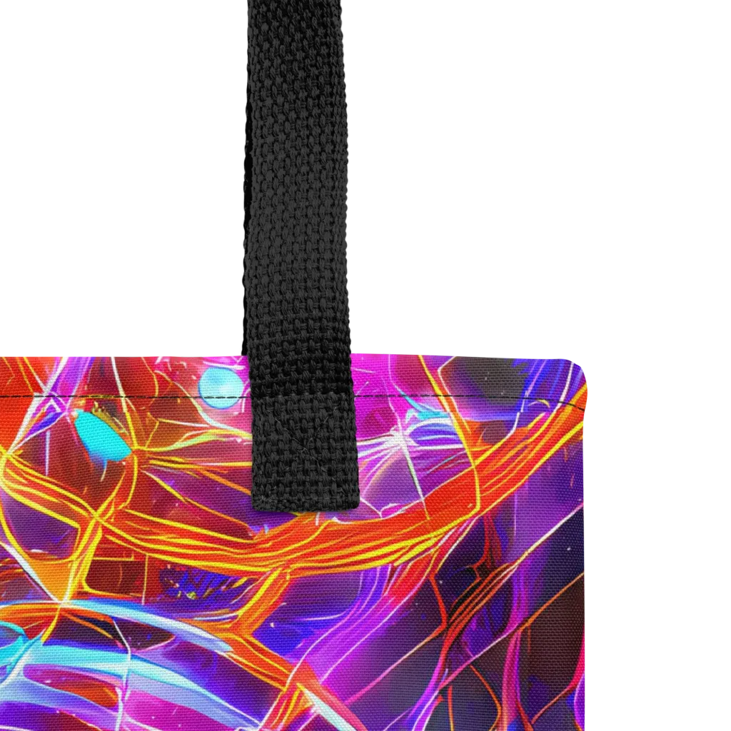 Fuchsia Current on Tote Bag — Product details
